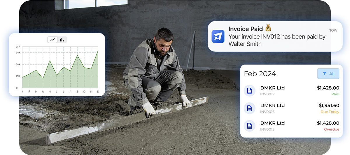 widgets concrete
