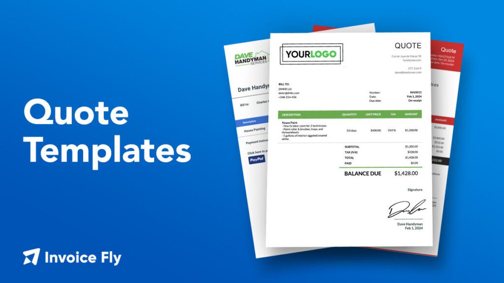 Quote Template | Invoice Fly