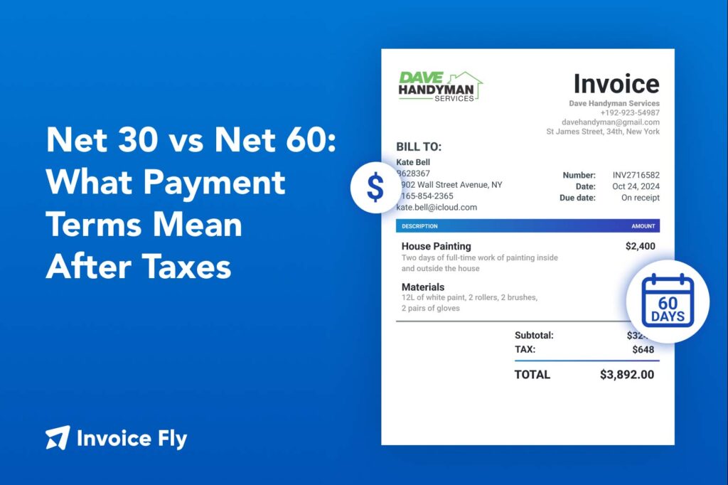 Net 30 vs Net 60: What Payment Terms Mean After Taxes