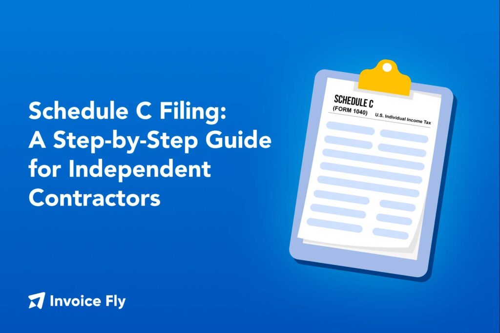 How to file Schedule C