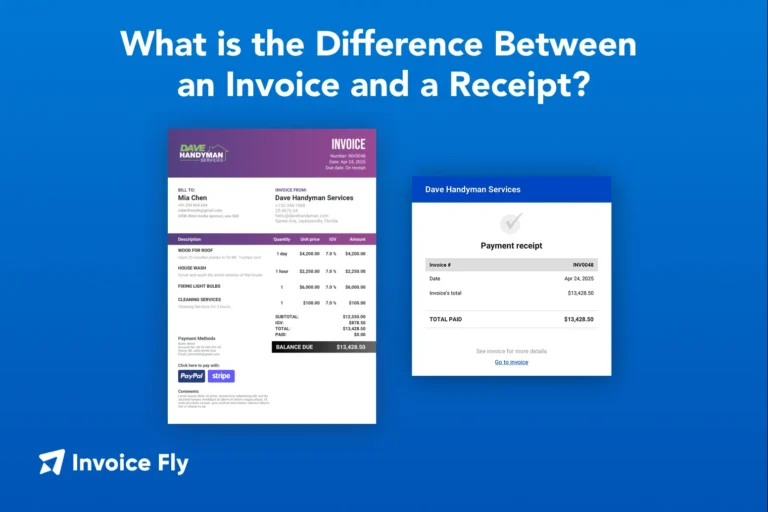 What is the Difference Between an Invoice and a Receipt?
