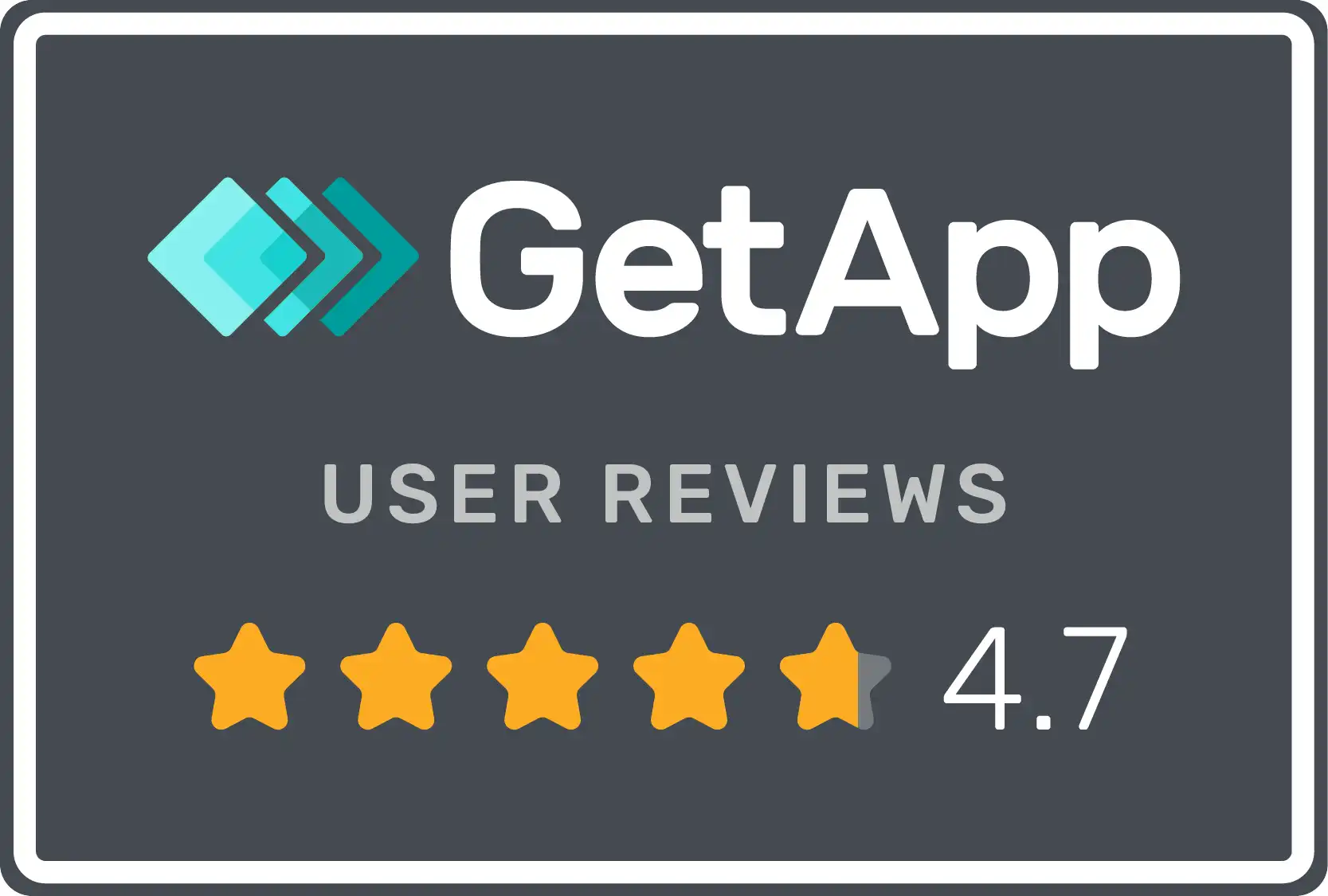 See GetApp Reviews 