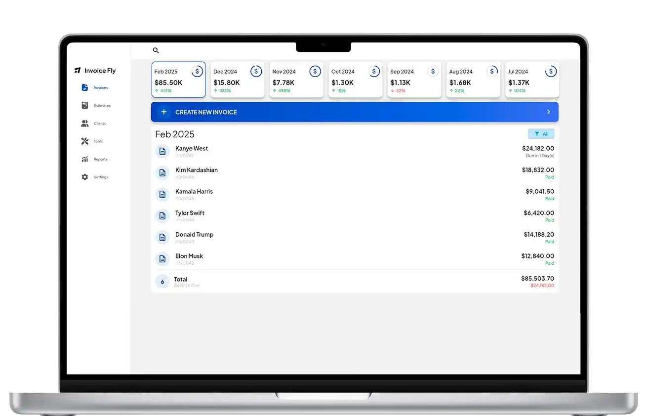 Invoice Fly | Desktop Software