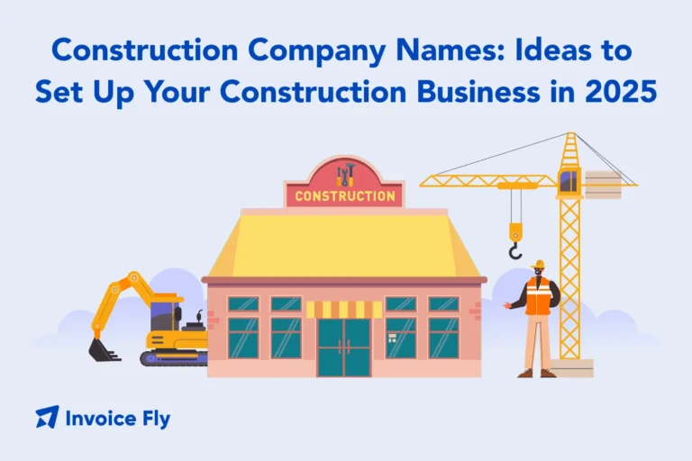 Construction Company Names Ideas to Set Up Your Construction Business in 2025