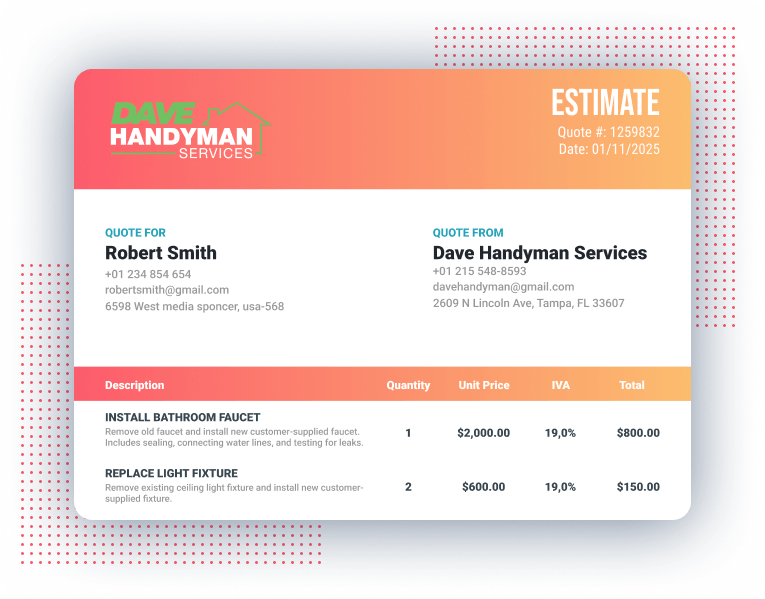 Estimate App - Header Image
