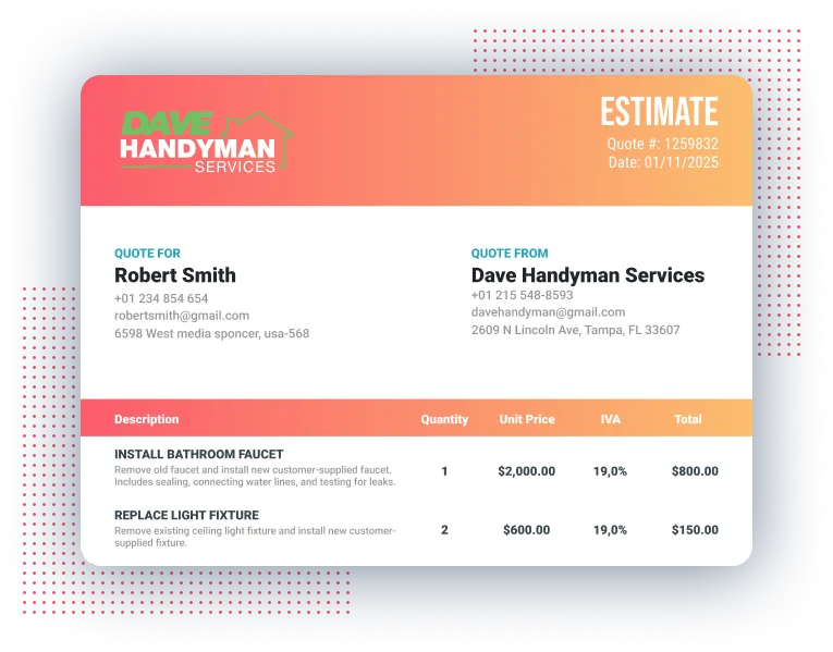 Estimate App - Header Image