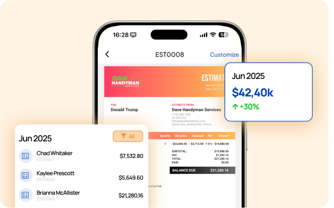 estimate markups estimates app