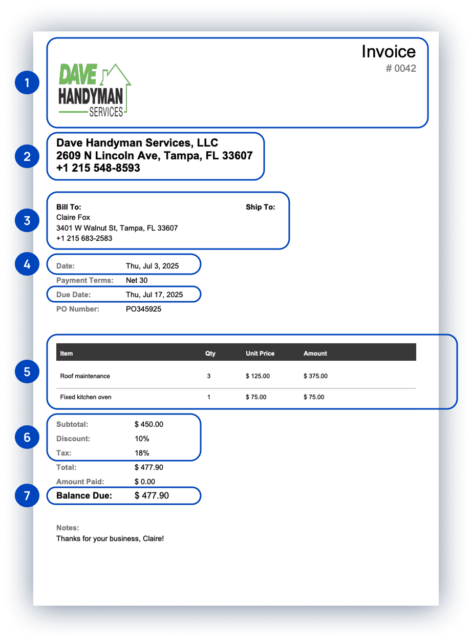 Invoice Generator - Step-by-step Guide