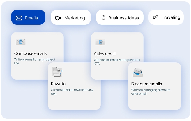 AI Logo Maker - AI Assistant - Emails
