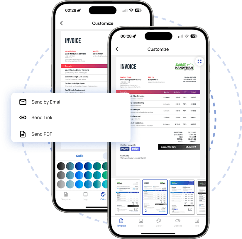 Invoice Templates - Header Image