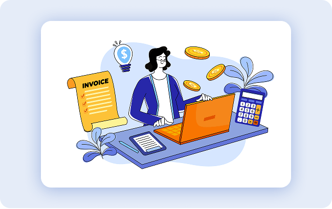 Download & export invoices for financial & tax purposes
