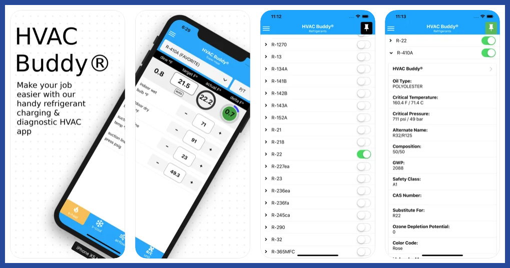 HVAC Buddy - Mobile App for HVAC Technicians