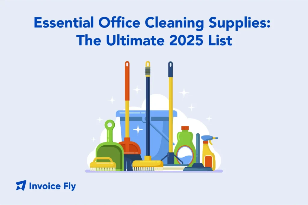 essential office cleaning supplies list
