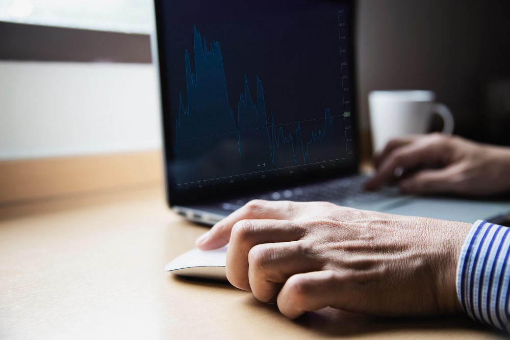 Person reinvesting dividends