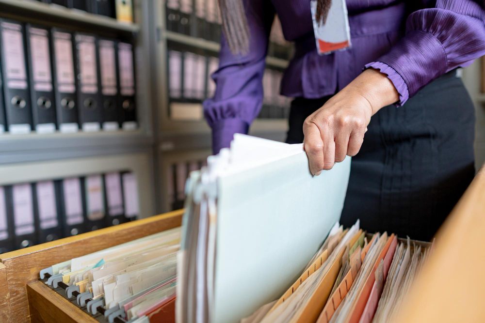 Organizing business financial records

