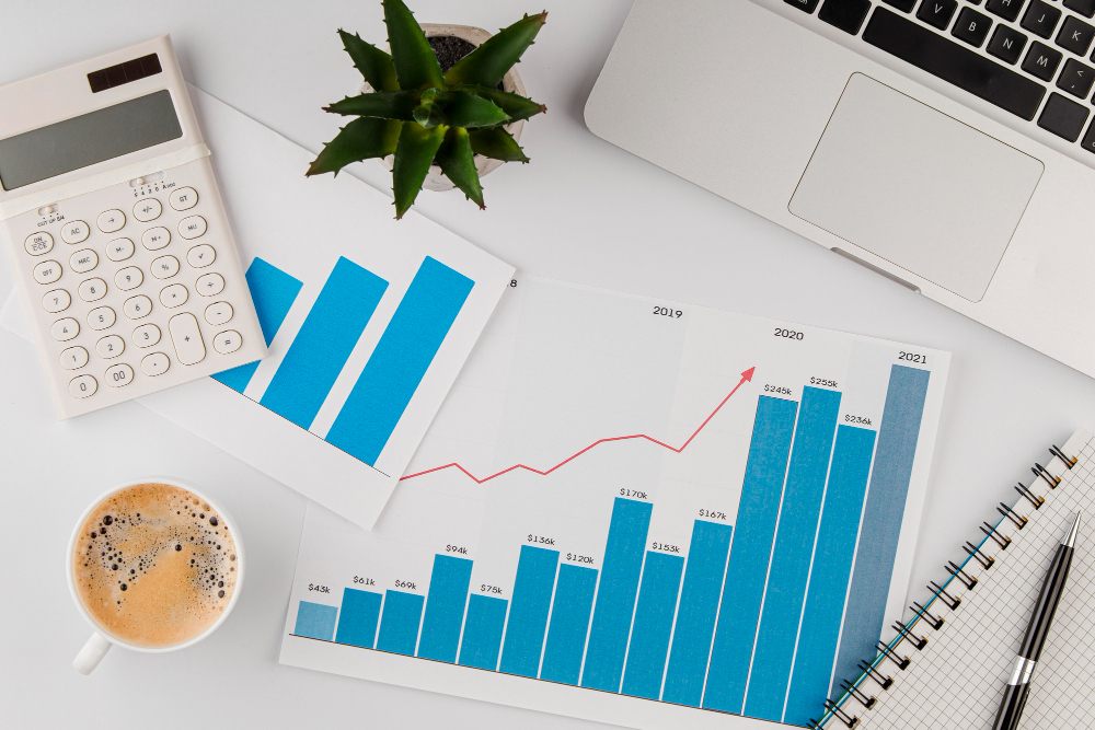 Perpetuity and financial growth concept illustration