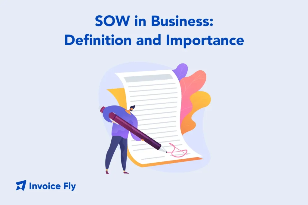 sow statement of work in business meaning and importance