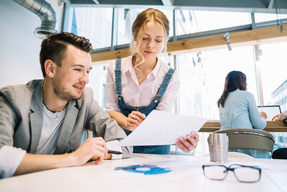 Payroll team discussion