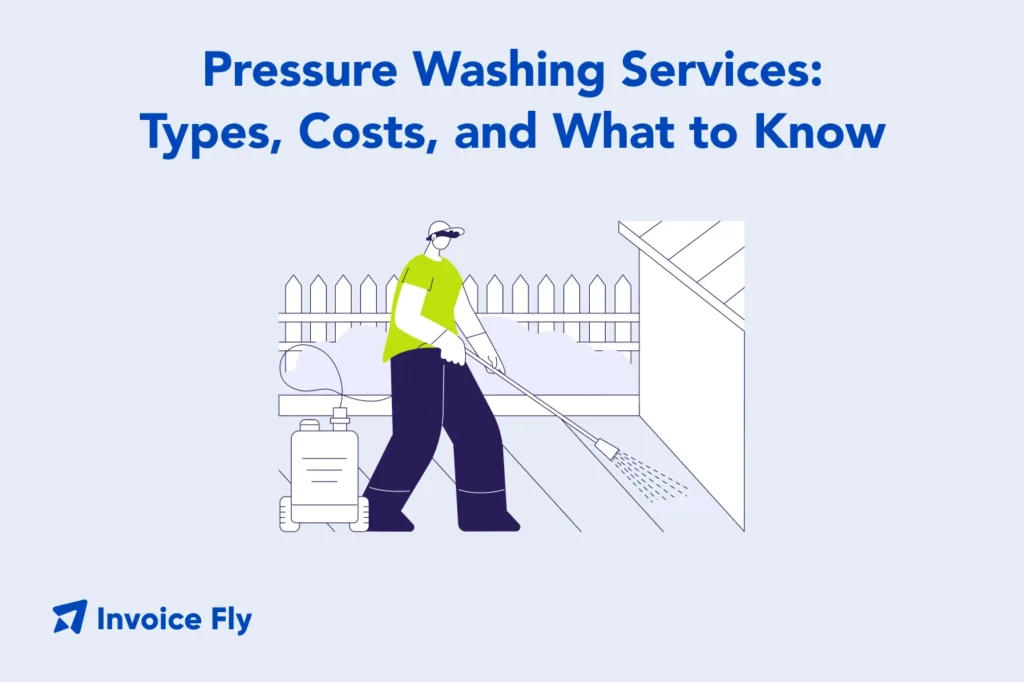 pressure washing services types costs and what to know