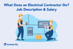 electrical contractor job description salary