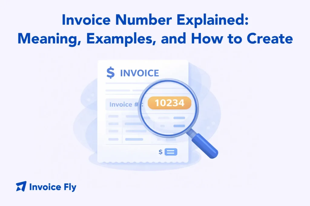 invoice number explained