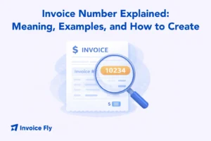 explicación del número de factura