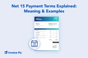 net 15 payment terms. explained