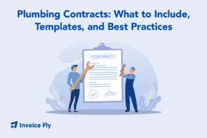 plumbing contracts including templates best practices