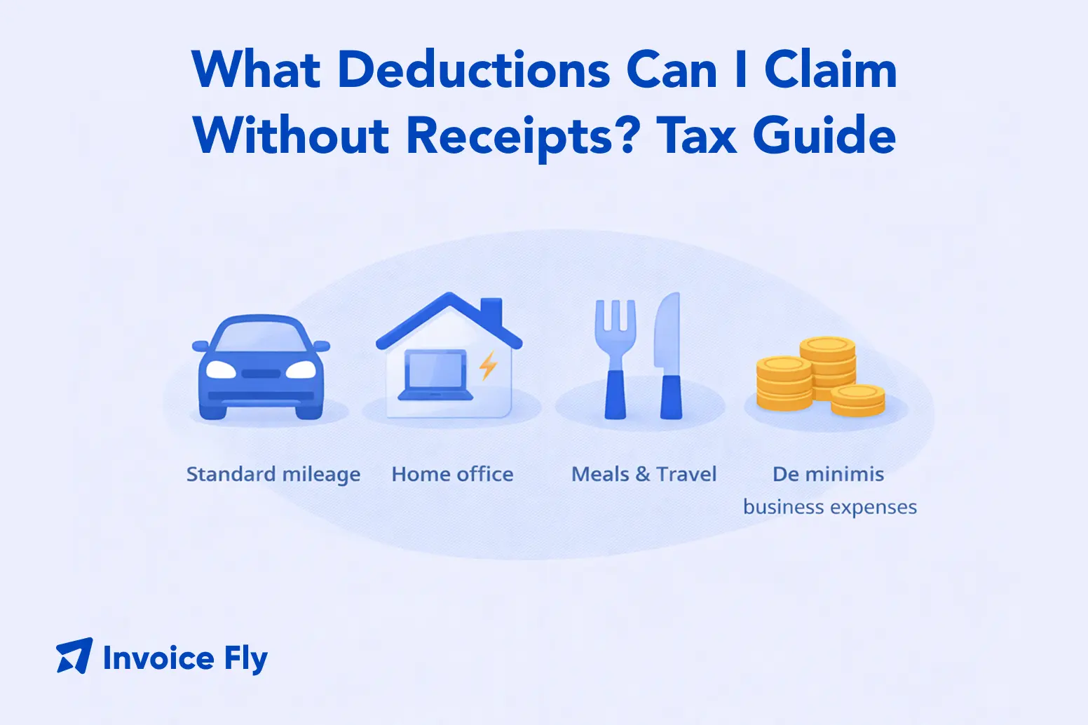 ¿qué deducciones puedo reclamar sin recibos?