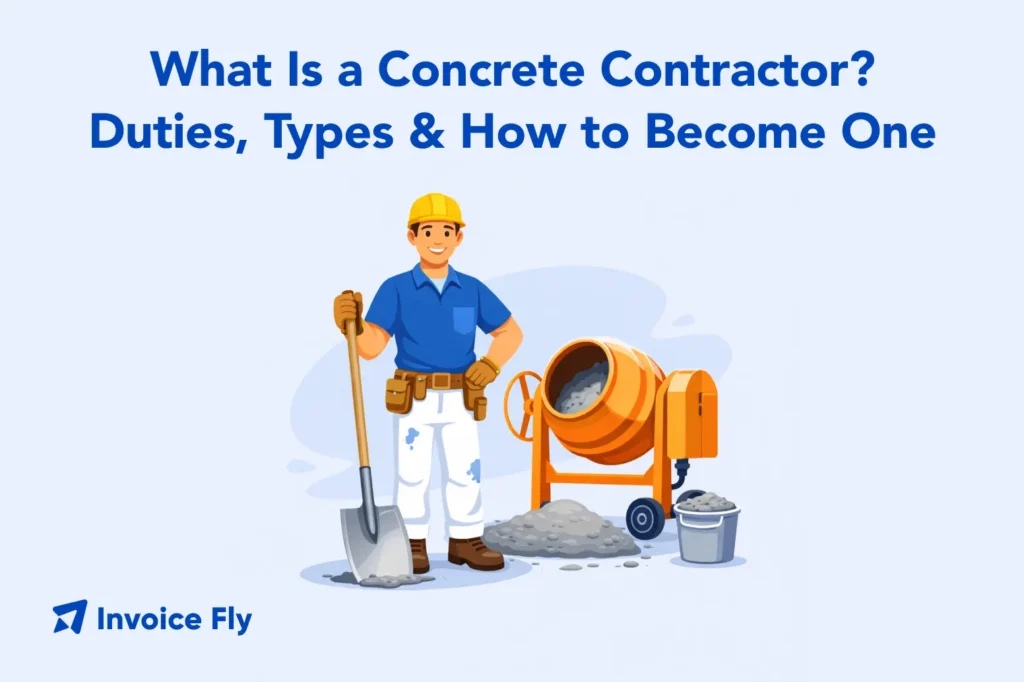 what is a concrete contractor