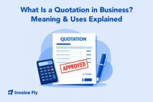 what is a quotation in business