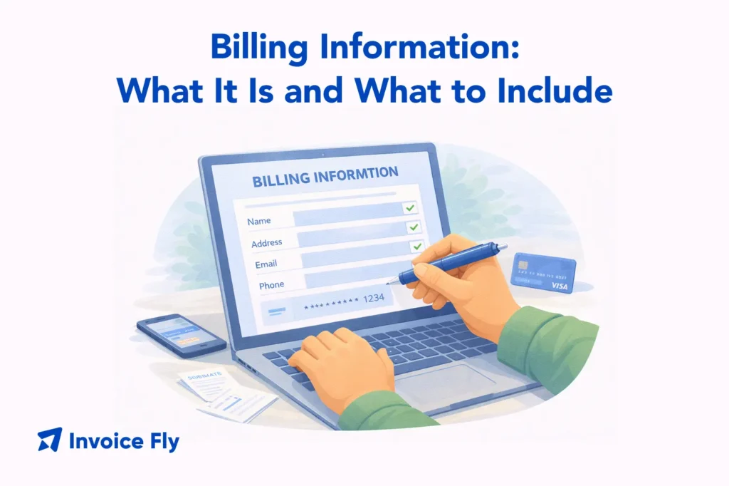 billing information