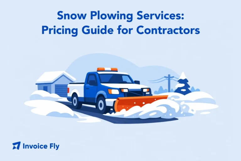 snow plowing services
