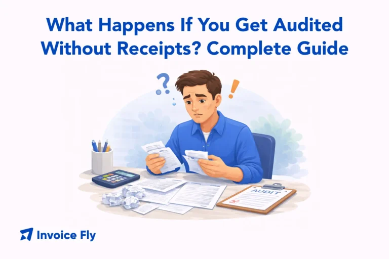 what happens if you get audited and don't have receipts
