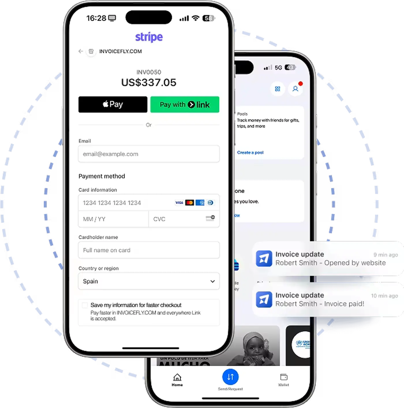 Invoice Fly móvil app - gestión de facturas