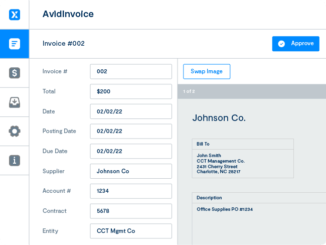 avidxchange invoice processing solution