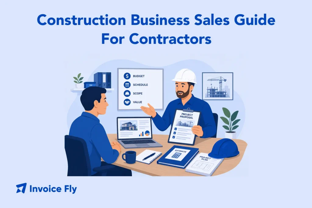 construction business sales
