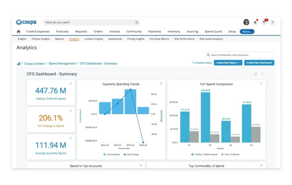 coupa invoice processing software