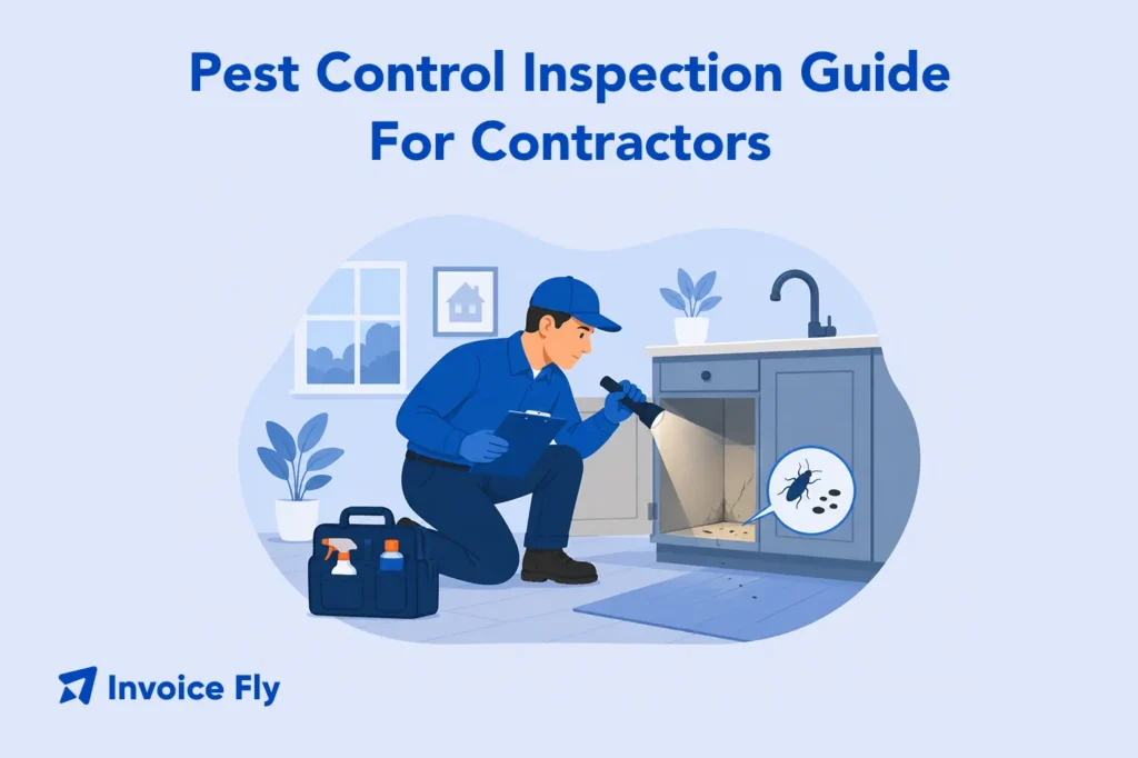 inspección de control de plagas