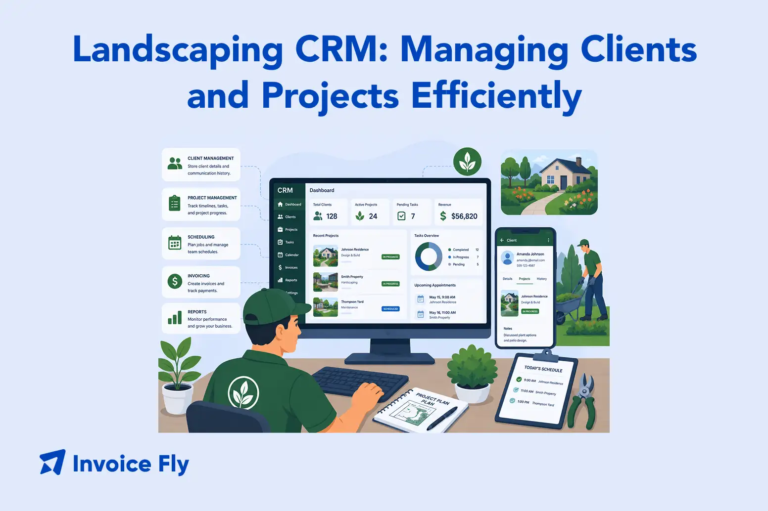 landscaping crm
