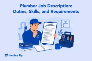 plumber job description