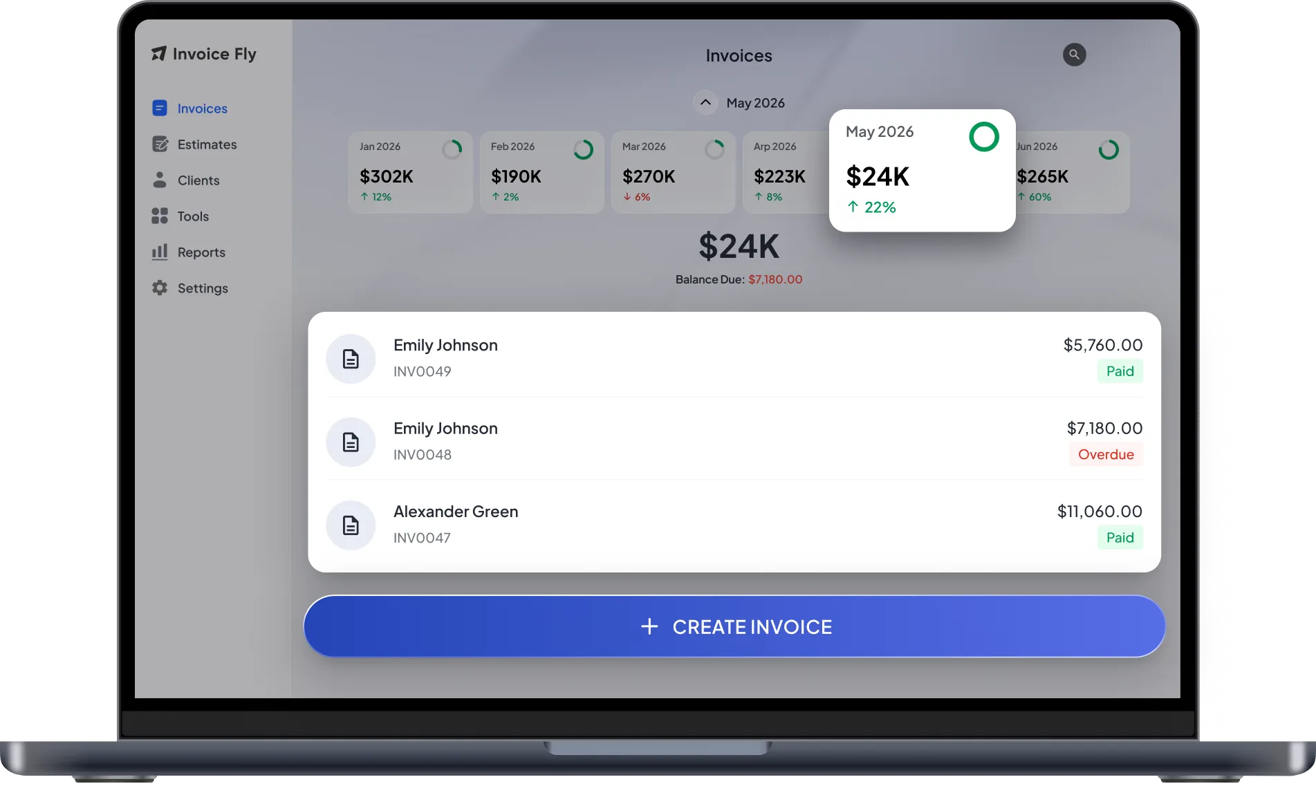 Create your invoice