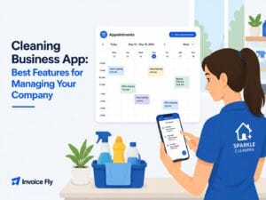 cleaning business app