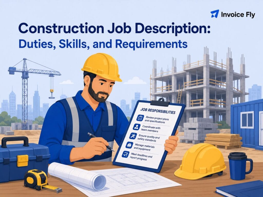 construction job description