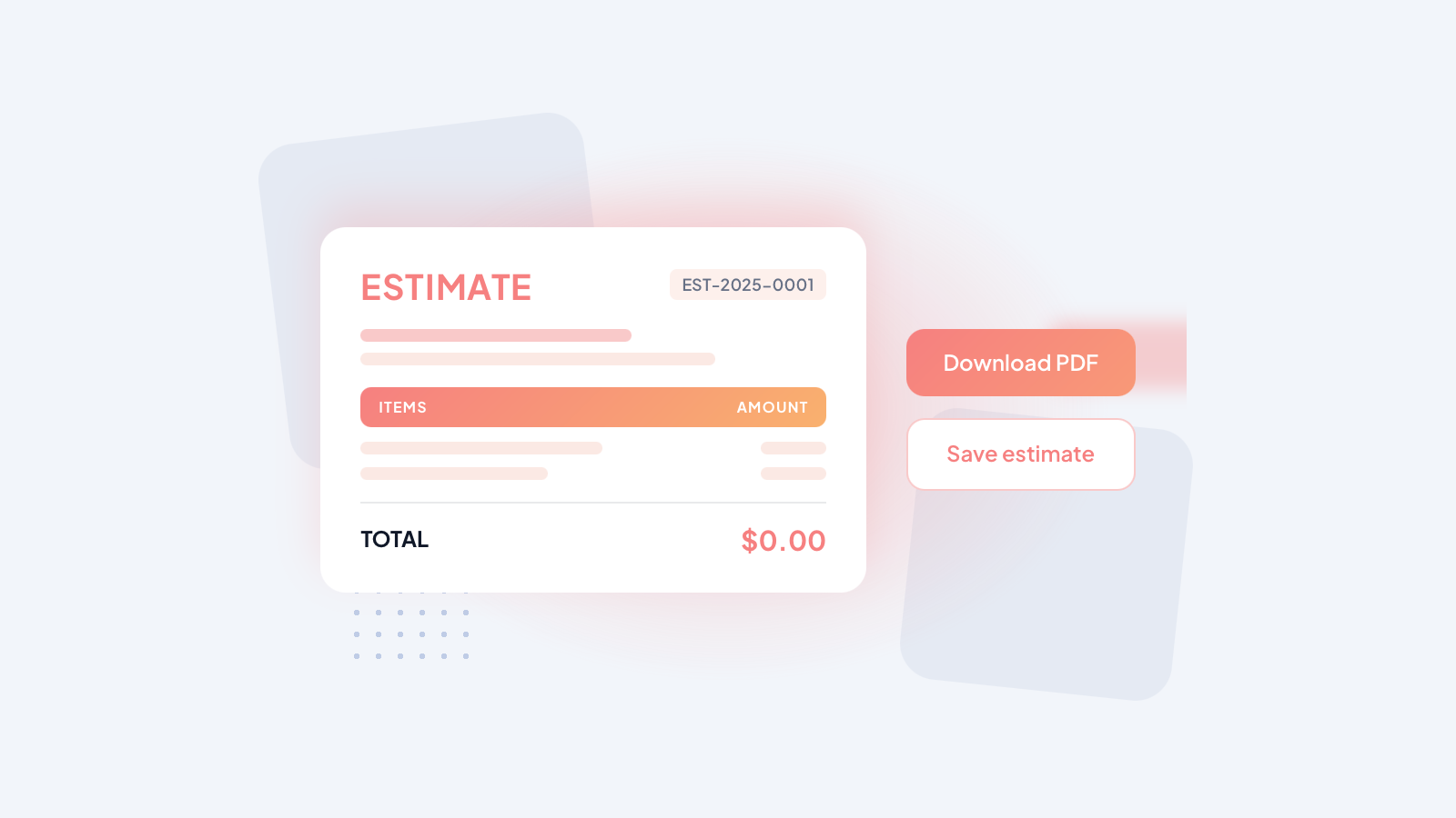 Estimate Generator
