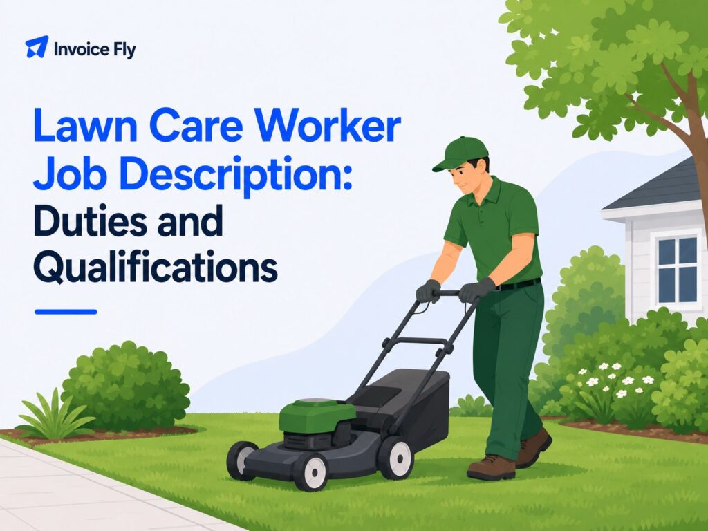 lawn care worker job description