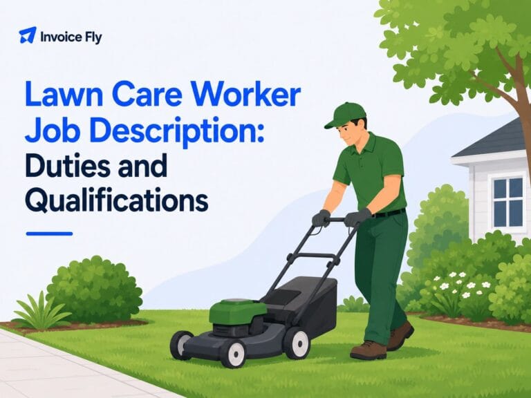lawn care worker job description