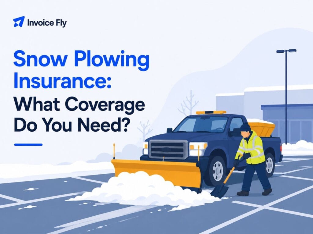 snow plowing insurance