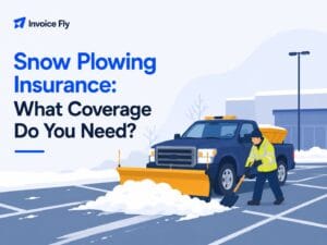snow plowing insurance