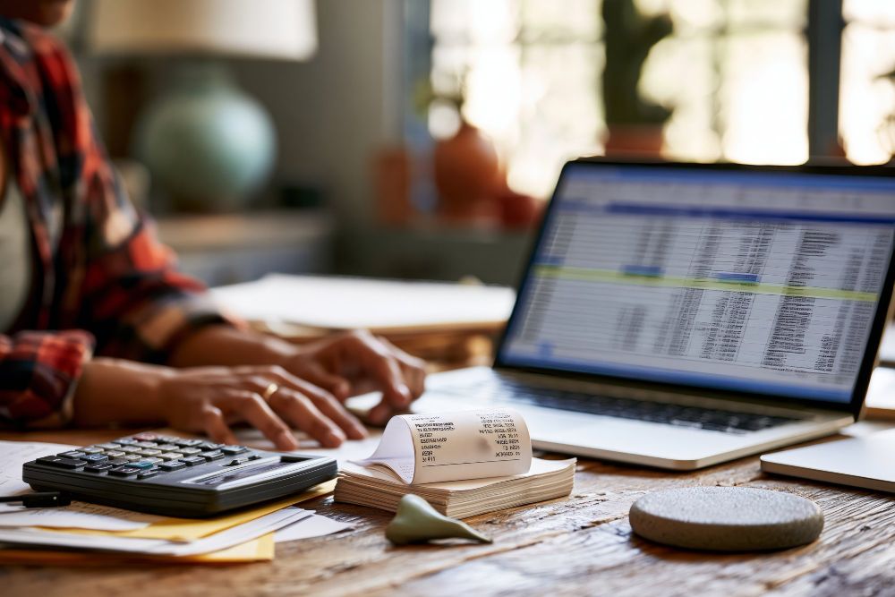 freelancer reconciling business bank records